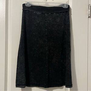 FAUX Denim A- Line Skirt Size XS